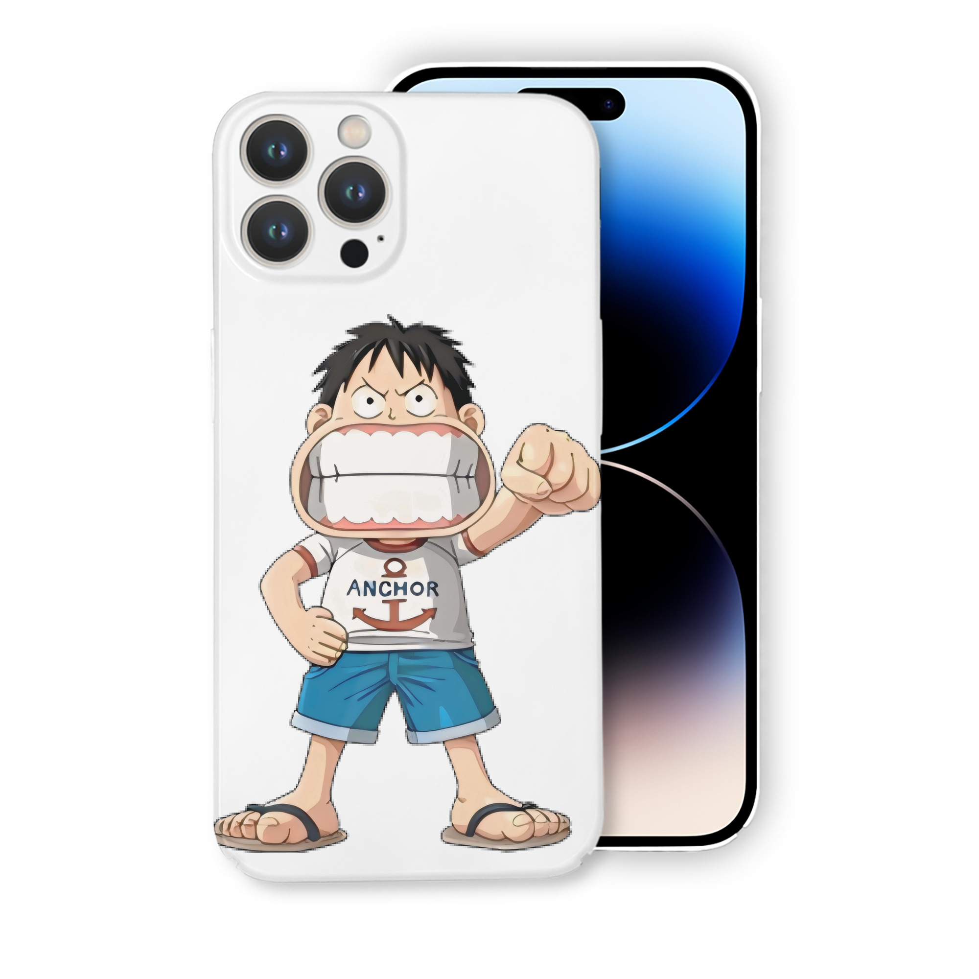 （画像用） ワンピース モンキー・D・ルフィ ONE PIECE Monkey D. Luffy 【iPhone 14シリーズ対応】ハードケース